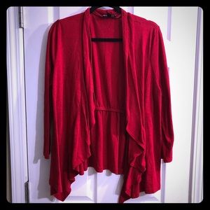 I.N. Studio Red Cardigan